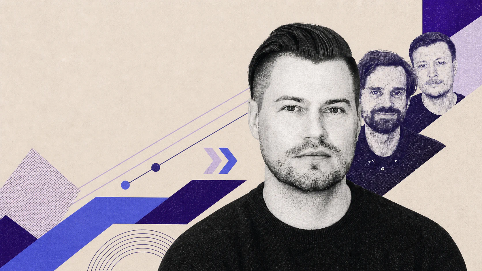 Editorial portrait of Linear’s founders