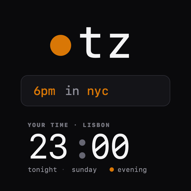 Timezones